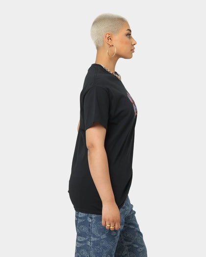 Goat Crew Drip Logo T-Shirt Black/Blue/Orange