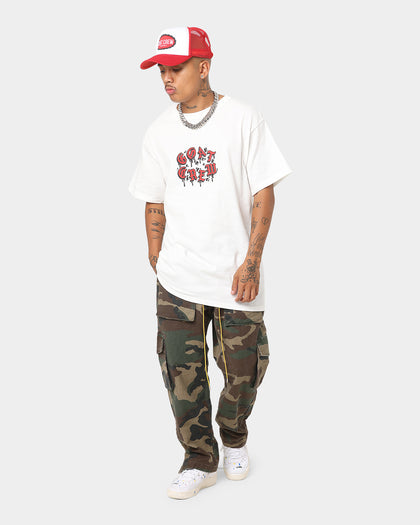 Goat Crew Drip Logo T-Shirt White/Red