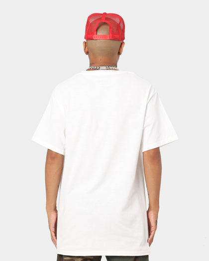 Goat Crew Drip Logo T-Shirt White/Red