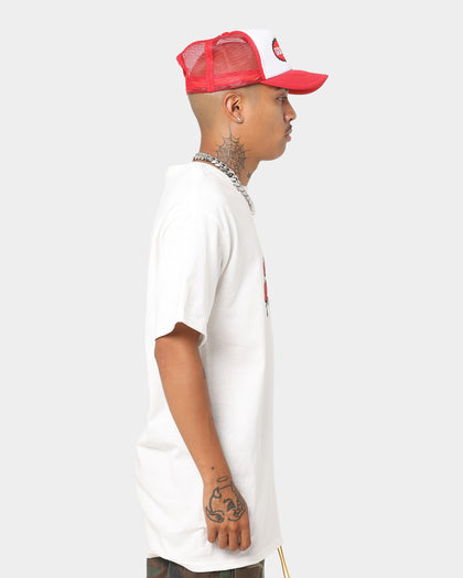 Goat Crew Drip Logo T-Shirt White/Red
