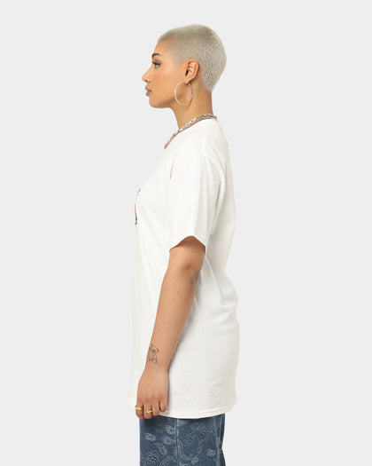 Goat Crew Drip Logo T-Shirt White/Red