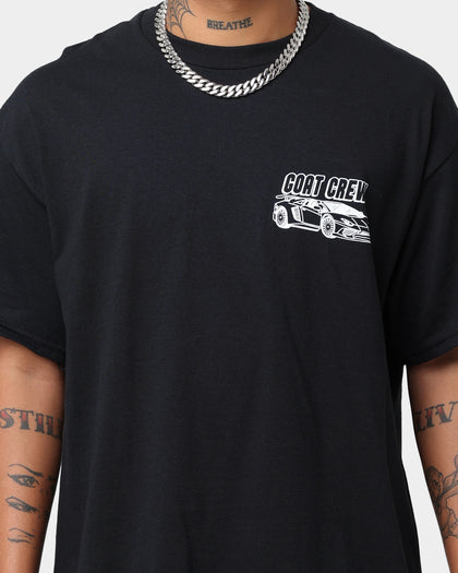 Goat Crew Race Car T-Shirt Black