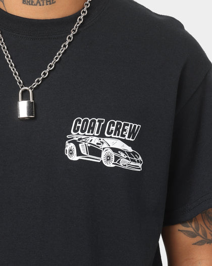 Goat Crew Race Car T-Shirt Black