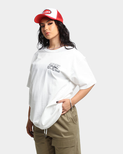 Goat Crew Race Car T-Shirt White