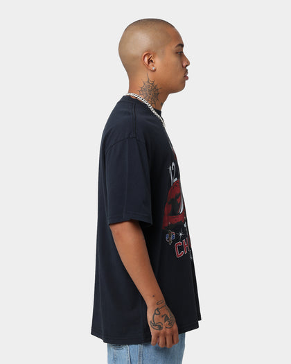 Mitchell & Ness Chicago Bulls 72 Wins Vintage T-Shirt Faded Black
