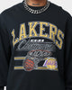 Mitchell & Ness Los Angeles Lakers Hoop Crew Crewneck Faded Black