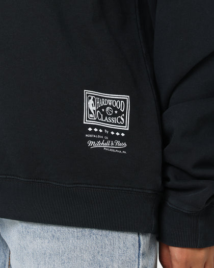 Mitchell & Ness Los Angeles Lakers Hoop Crew Crewneck Faded Black