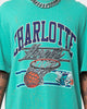 Mitchell & Ness Charlotte Hornets Hoop T-Shirt Faded Teal