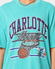 Mitchell & Ness Charlotte Hornets Hoop T-Shirt Faded Teal