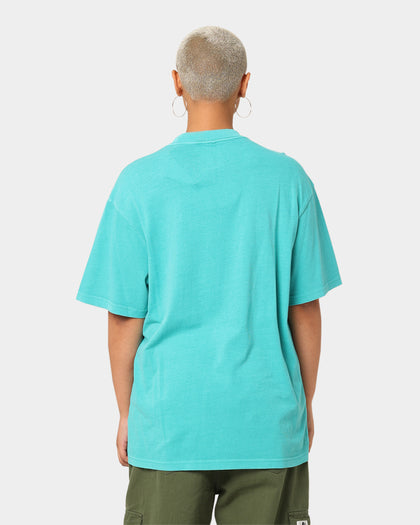 Mitchell & Ness Charlotte Hornets Hoop T-Shirt Faded Teal