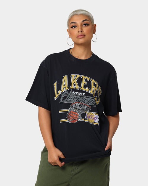 Mitchell & Ness Los Angeles Lakers T-Shirt Faded Black