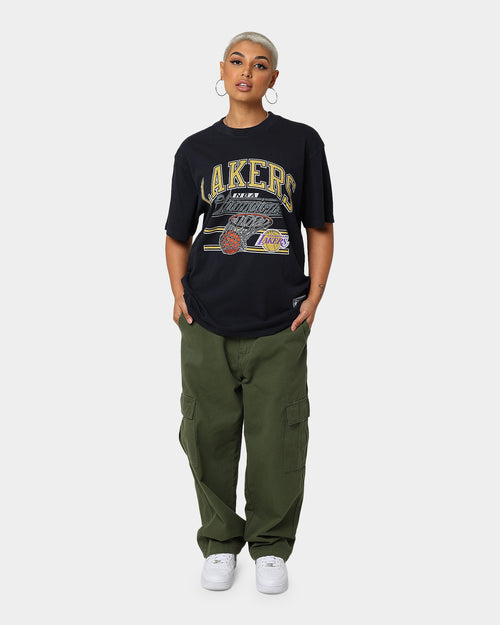 Mitchell & Ness Los Angeles Lakers T-Shirt Faded Black