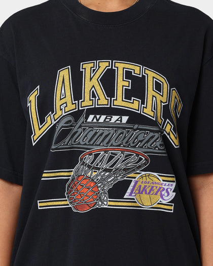 Mitchell & Ness Los Angeles Lakers T-Shirt Faded Black