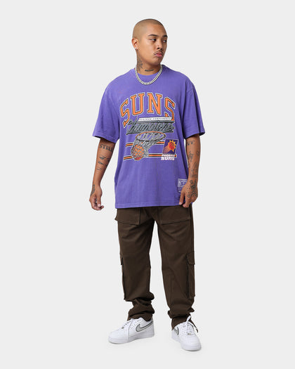 Mitchell & Ness Phoenix Suns Hoop Vintage T-Shirt Faded Purple