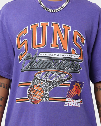 Mitchell & Ness Phoenix Suns Hoop Vintage T-Shirt Faded Purple