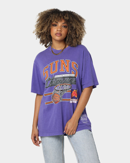 Mitchell & Ness Phoenix Suns Hoop Vintage T-Shirt Faded Purple