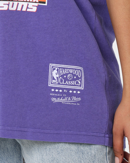 Mitchell & Ness Phoenix Suns Hoop Vintage T-Shirt Faded Purple