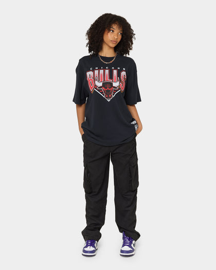 Mitchell & Ness Chicago Bulls Metallic Shadow T-Shirt Faded Black