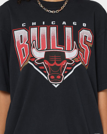 Mitchell & Ness Chicago Bulls Metallic Shadow T-Shirt Faded Black