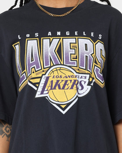 Mitchell & Ness Los Angeles Lakers Metallic Shadow T-Shirt Faded Black