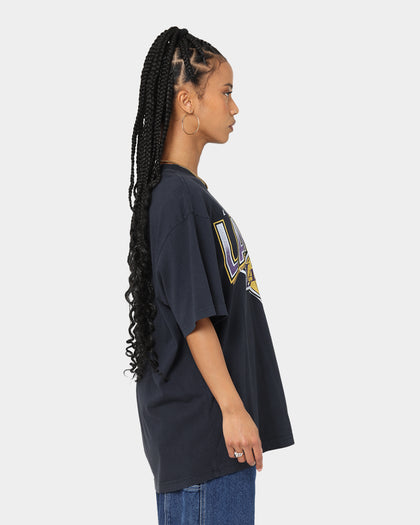 Mitchell & Ness Los Angeles Lakers Metallic Shadow T-Shirt Faded Black