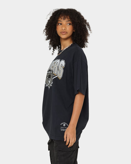 Mitchell & Ness Las Vegas Raiders Metallic Shadow T-Shirt Faded Black