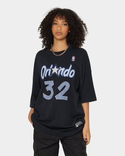 Mitchell & Ness Orlando Magic Shaquille O'Neal #32 N & N Oversized T-Shirt Faded Black