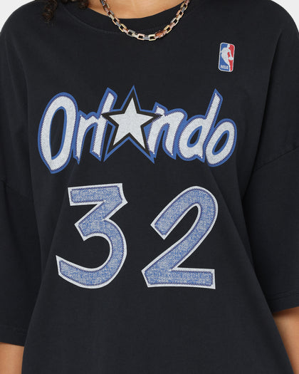 Mitchell & Ness Orlando Magic Shaquille O'Neal #32 N & N Oversized T-Shirt Faded Black