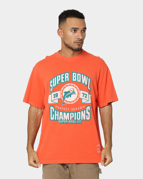 Mitchell & Ness Perfect Season T-Shirt Faded Orange