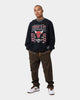 Mitchell & Ness Chicago Bulls Road to Victory Crewneck Faded Black