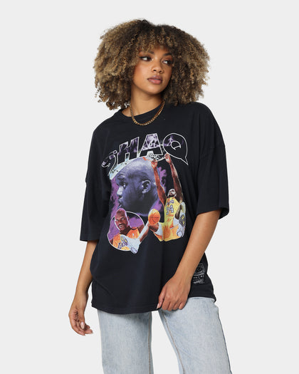 Mitchell & Ness Shaq T-Shirt Faded Black