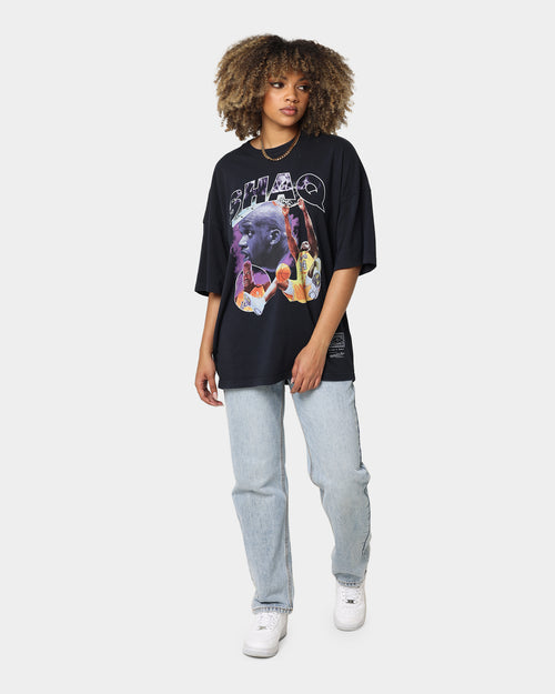 Mitchell & Ness Shaq T-Shirt Faded Black