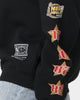 Mitchell & Ness Los Angeles Lakers 3 In A Row Vintage Crewneck Faded Black