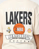 Mitchell & Ness Los Angeles Lakers Tradition T-Shirt Khaki