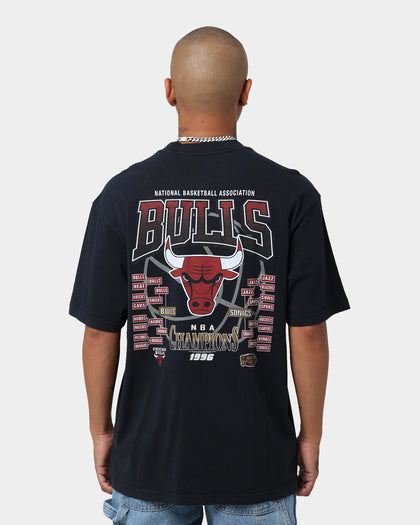 Mitchell & Ness Chicago Bulls Finals Vintage T-Shirt Faded Black