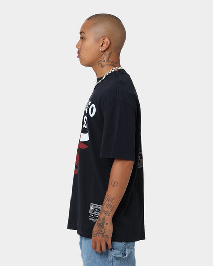 Mitchell & Ness Chicago Bulls Finals Vintage T-Shirt Faded Black