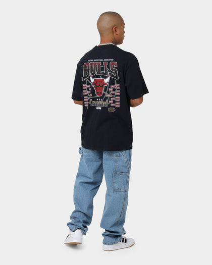 Mitchell & Ness Chicago Bulls Finals Vintage T-Shirt Faded Black