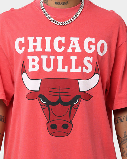 Mitchell & Ness Finals Chicago Bulls Finals Vintage T-Shirt Faded Red