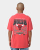 Mitchell & Ness Finals Chicago Bulls Finals Vintage T-Shirt Faded Red