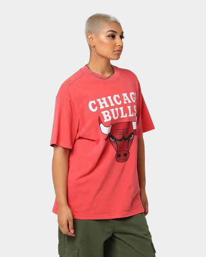 Mitchell & Ness Finals Chicago Bulls Finals Vintage T-Shirt Faded Red