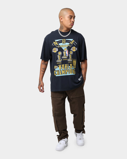 Mitchell & Ness Los Angeles Lakers World Champions T-Shirt Faded Black