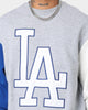 Majestic Athletic Los Angeles Dodgers All Team Champs Crewneck Classic Blue/Grey