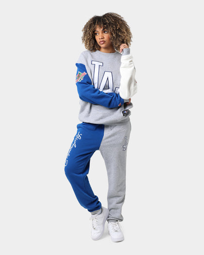 Majestic Athletic Los Angeles Dodgers All Team Champs Crewneck Classic Blue/Grey
