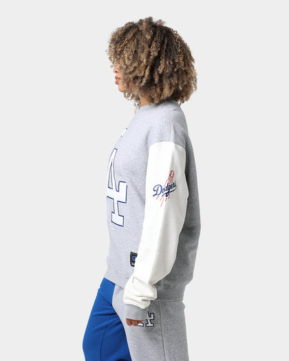 Majestic Athletic Los Angeles Dodgers All Team Champs Crewneck Classic Blue/Grey