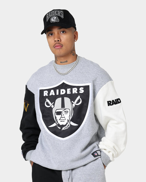 Majestic Athletic Las Vegas Raiders All Team Champs Crewneck Black/Grey Marle