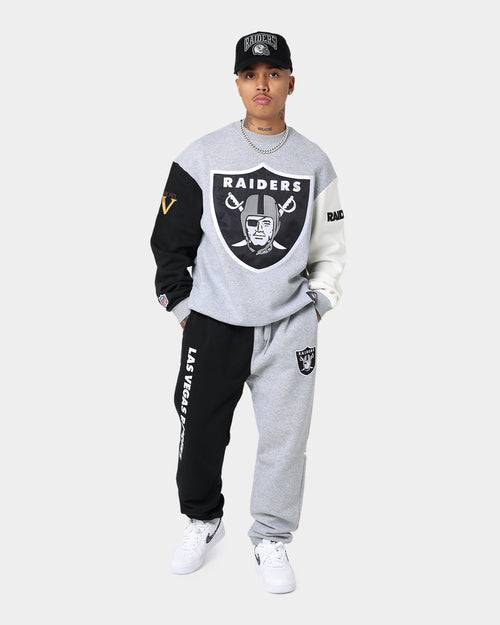 Majestic Athletic Las Vegas Raiders All Team Champs Crewneck Black/Grey Marle