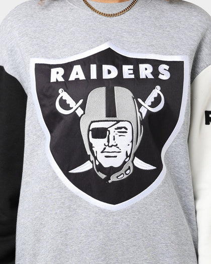 Majestic Athletic Las Vegas Raiders All Team Champs Crewneck Black/Grey Marle