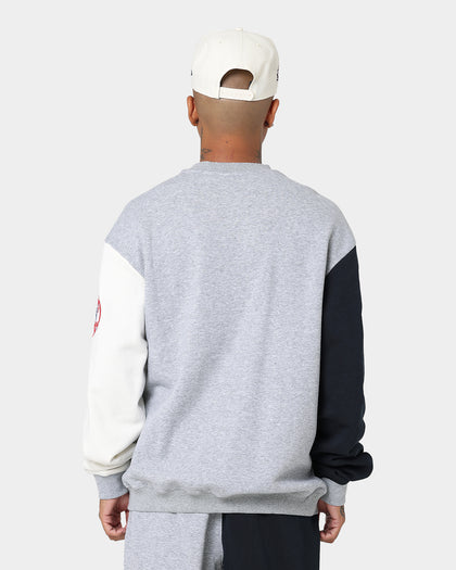 Majestic Athletic New York Yankees All Team Champs Crewneck True Navy/Grey