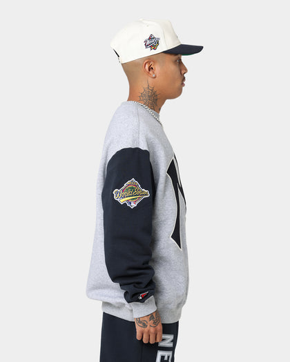 Majestic Athletic New York Yankees All Team Champs Crewneck True Navy/Grey