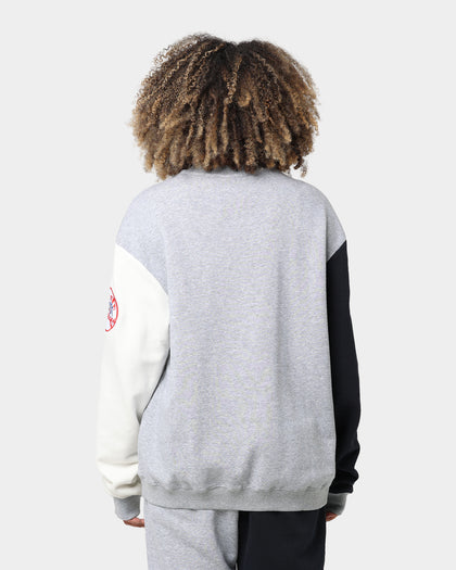 Majestic Athletic New York Yankees All Team Champs Crewneck True Navy/Grey